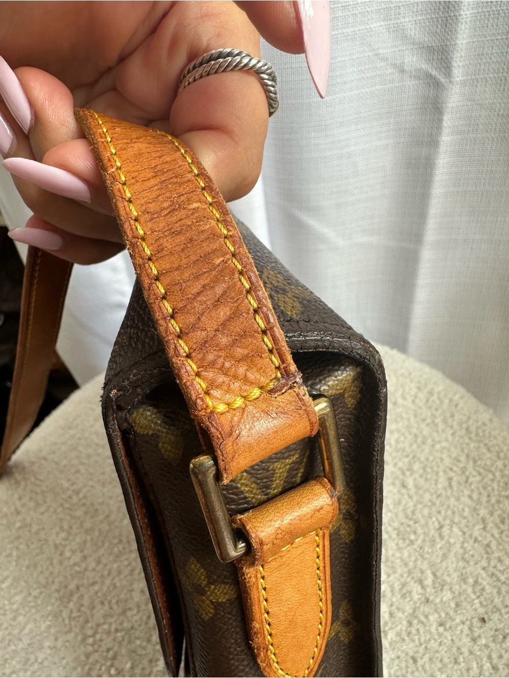 Louis Vuitton Saint Cloud GM – Vintage Monogram Shoulder Bag - Picture 13 of 16